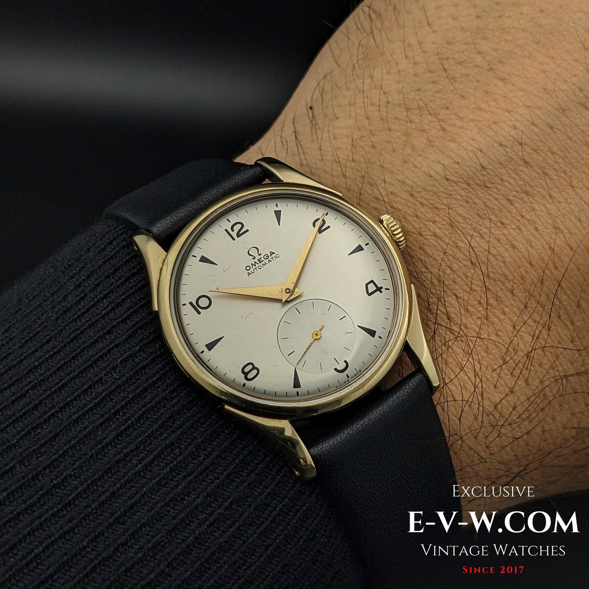 74 Years Old Vintage Omega AUTOMATIC BUMPER Ref. 2636-2 / Cal. 342 Vintage 1950