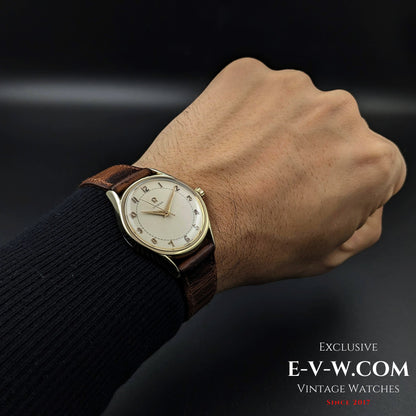 Omega vintage surdimensionnée réf. 2792-2 SC / Cal. 283 (famille 30T2) / millésime 1954, 69 ans