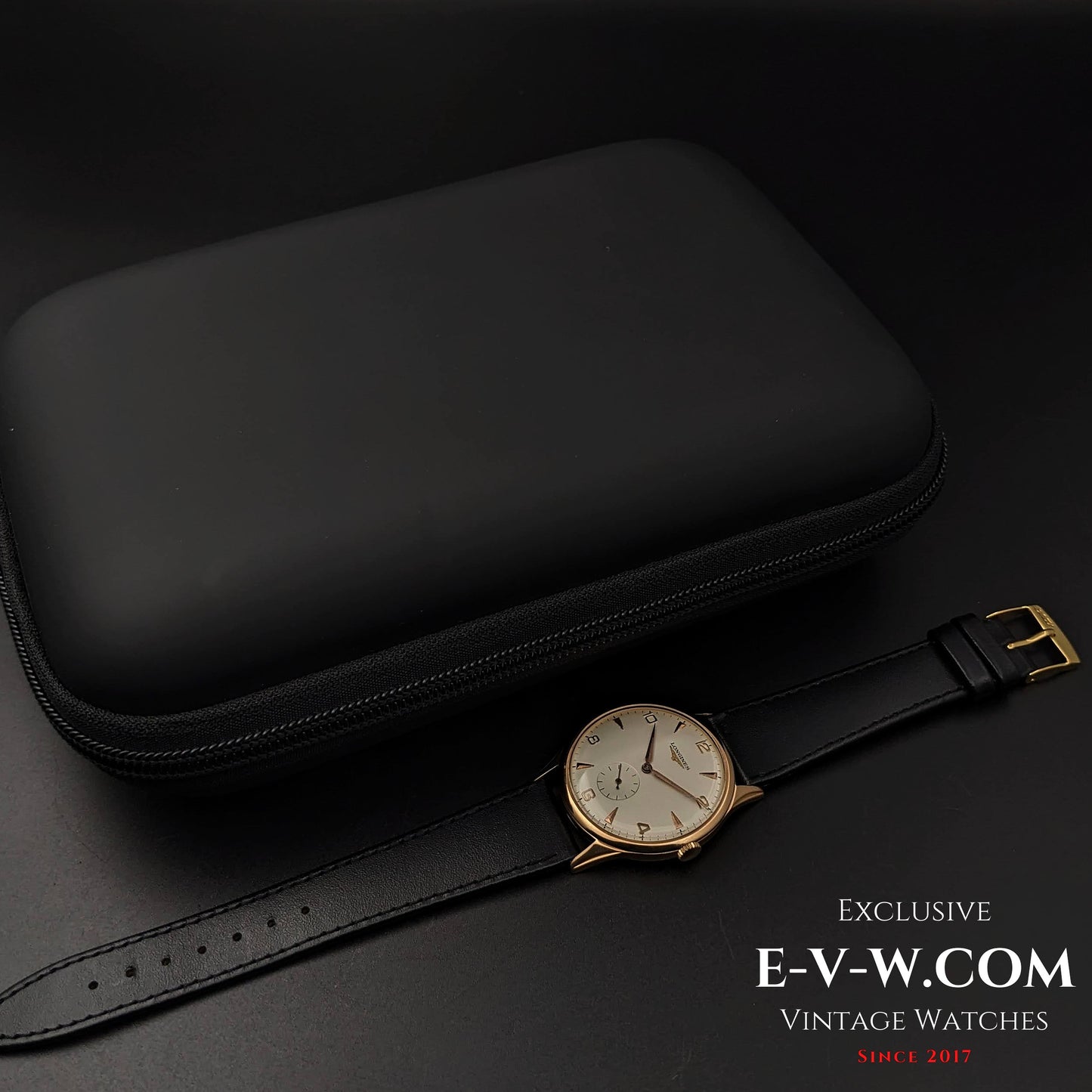 70 Years Old Vintage Longines 18k Gold Automtaic / Cal. 22A / Vintage 1953