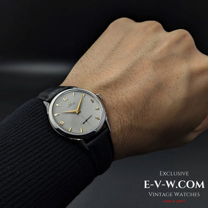 72 Years Old Vintage Omega Guilloche-Honeucomb Dial Ref. 2609 / Cal. 266 / Vintage 1952