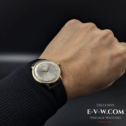 74 Years Old Vintage Omega Automatic Bumper / 14K solid Gold Ref. G6518 / Cal. 351 / Vintage 1950