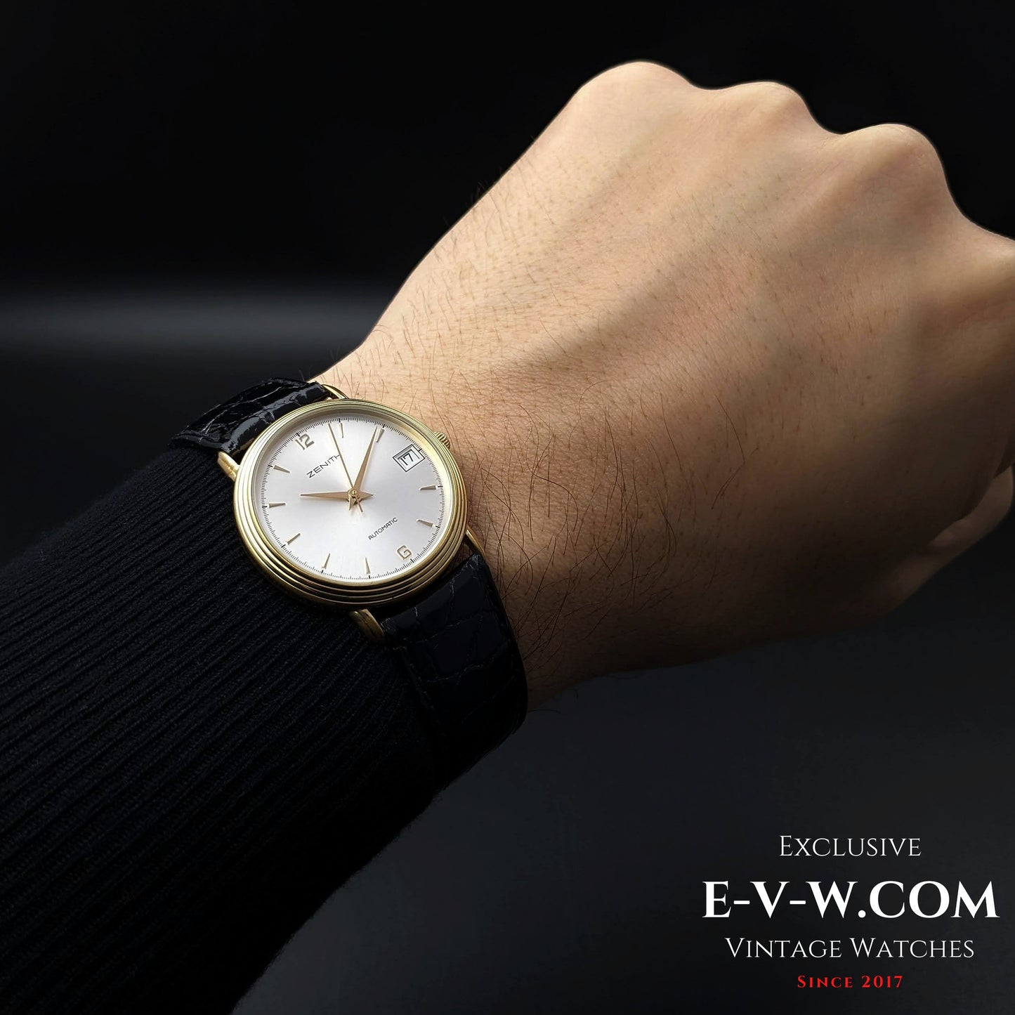 34 Years Old Vintage Zenith Automatic / Steel Gold Ref. 27.0080.492 / Cal. 2892.2 / Vintage 1990