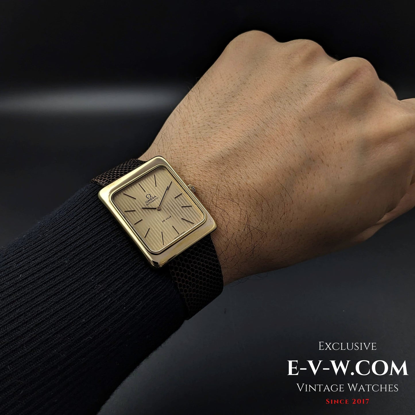 52 Years Old Vintage Omega DE VILLE / Jumbo / Very rare dial Ref, 1510046 / Cal. 710 / Vintage 1972