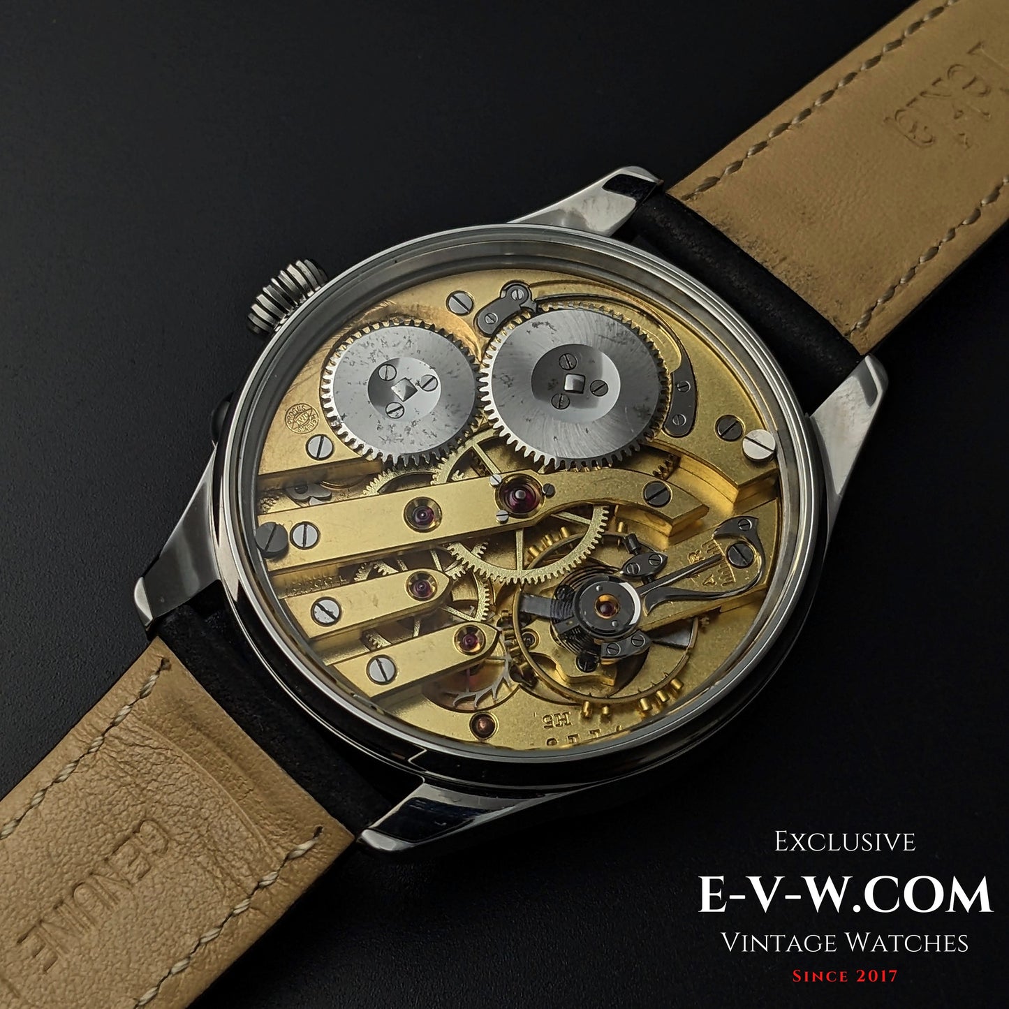 107 Years Old Antique IWC Schaffhausen Jumbo / Pocket Watch Movement / Cal. 66 / Vintage 1918