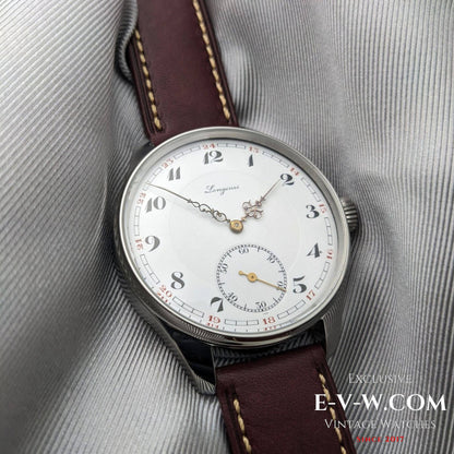 Montre Longines ancienne de 1908, cadran émaillé / Révisée 