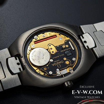 Omega Seamaster Polaris Titane 18k Gold / Diamond hour indices / Ref. 396.1021/Cal.1430/Vintage 1982