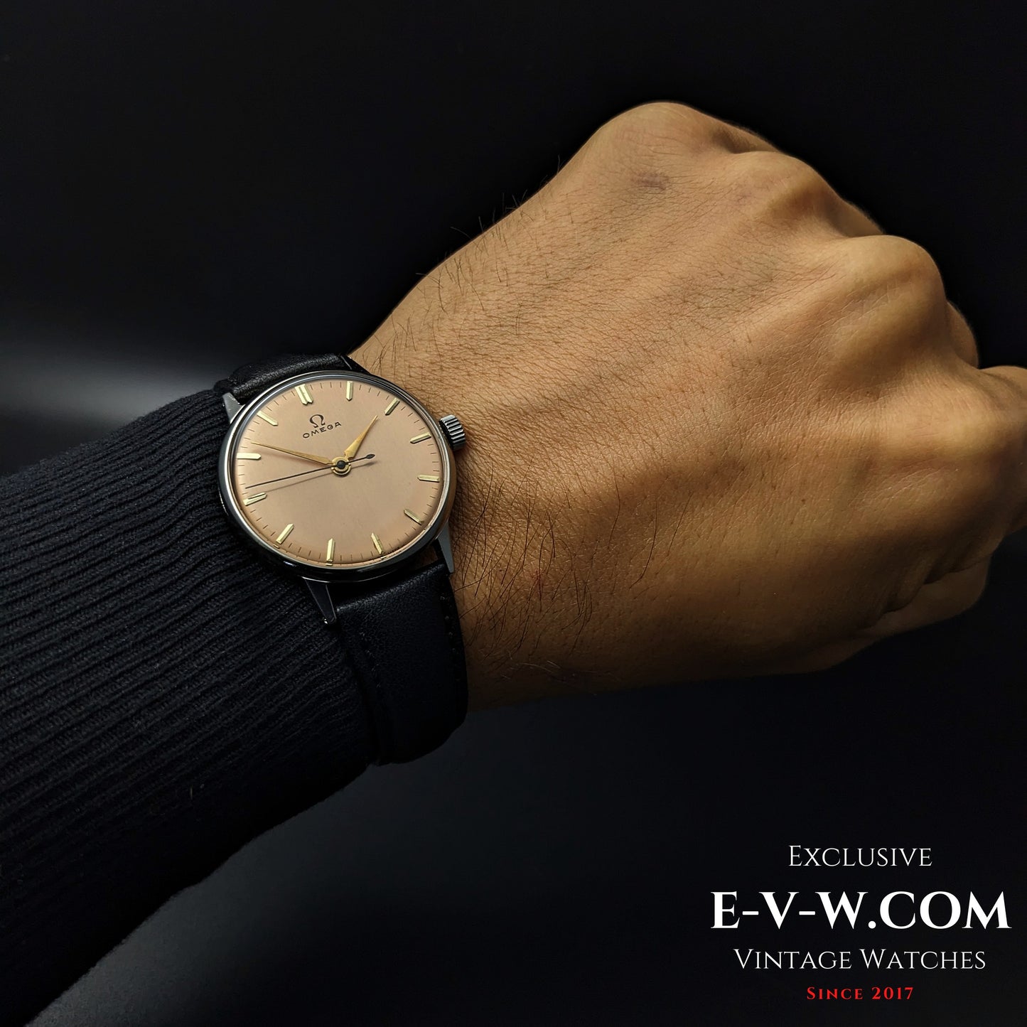 73 Years Old Vintage Omega Salmon Dial / Ref. 2348-7 / Cal. 283 (30T2) / Vintage 1952