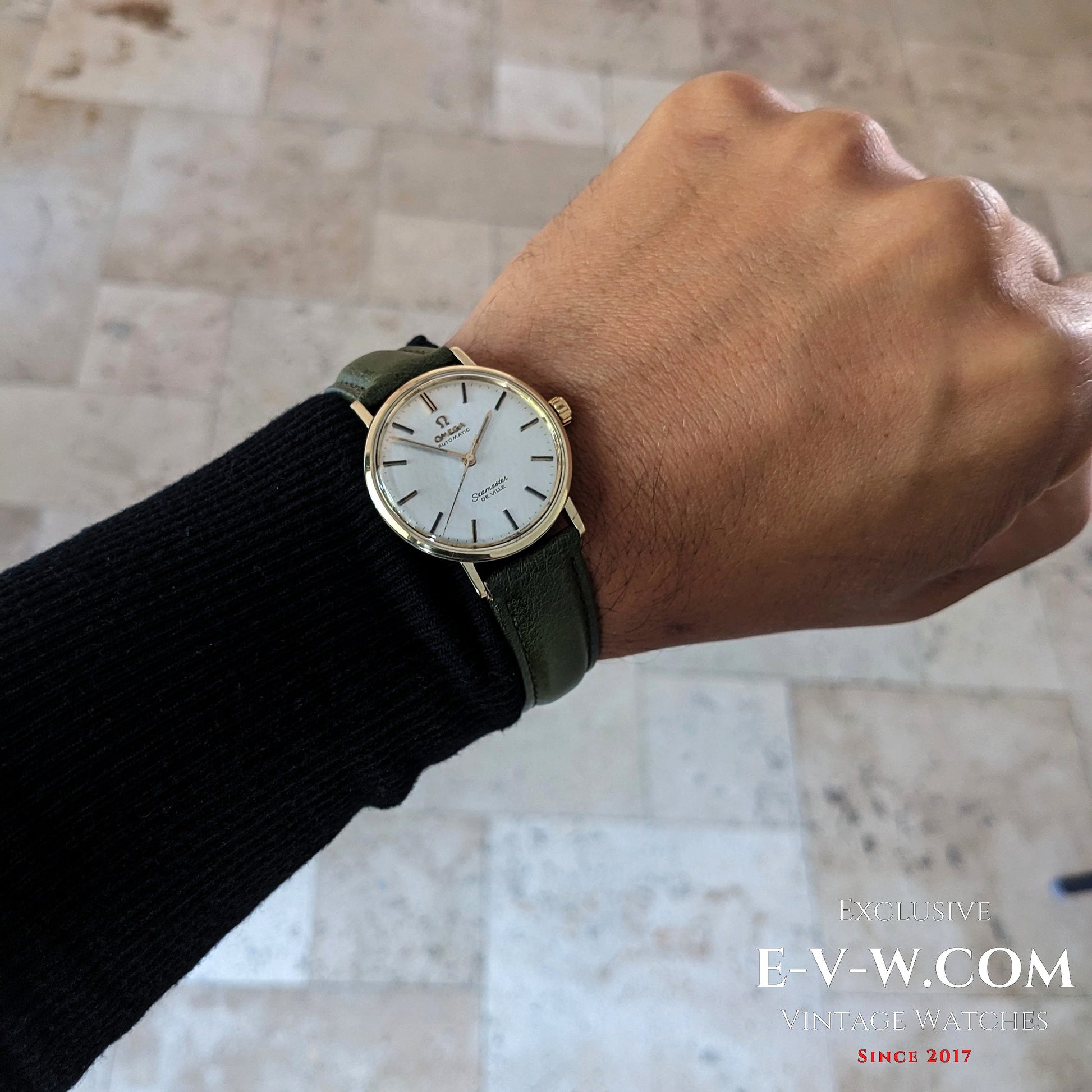 64 Years Old Vintage Omega Seamaster De Ville / Ref. 14765 3SC / Cal. 552 / Vintage 1961