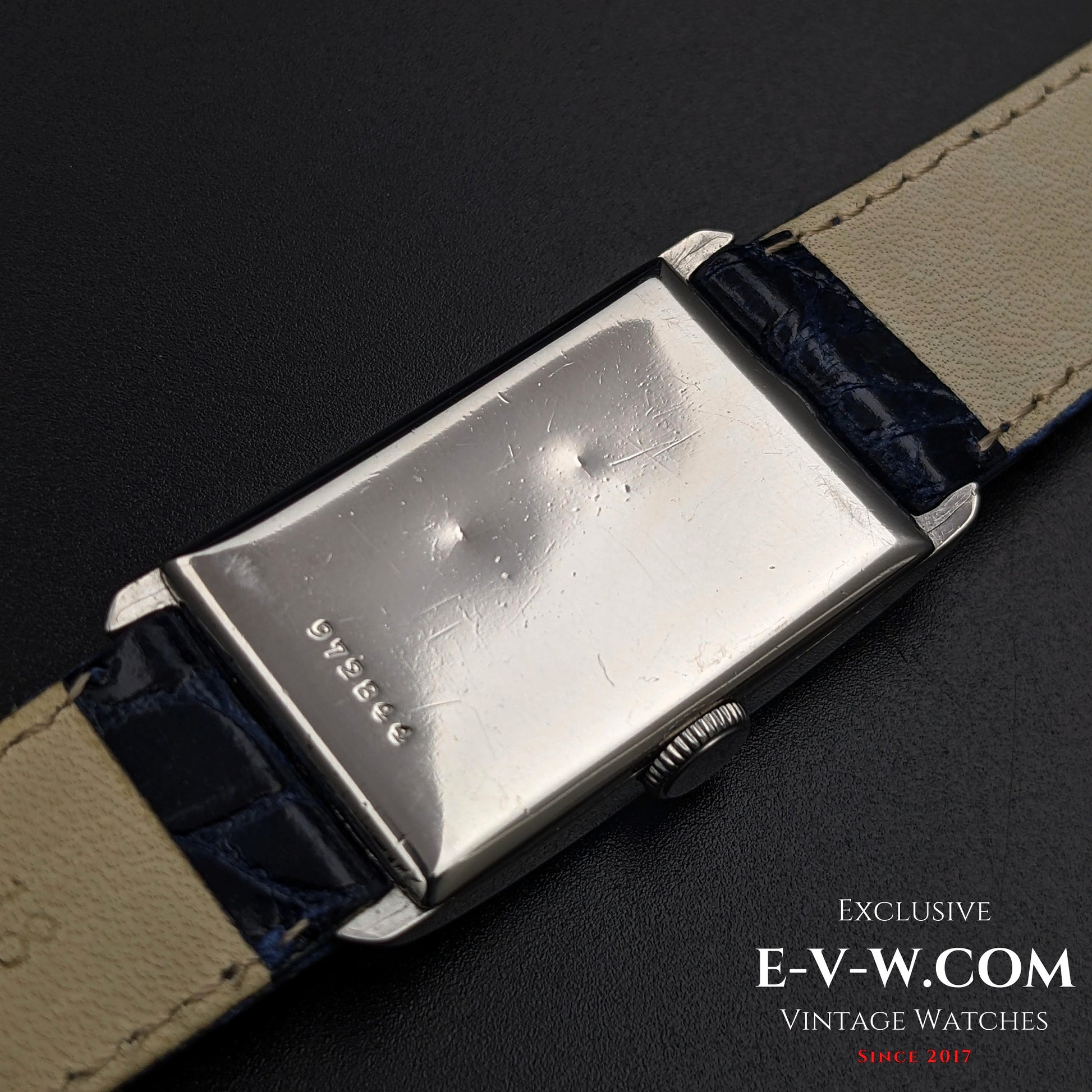 93 Years Old Vintage IWC Schaffhausen Art Deco Tank / Rare Cal. 87 / Vintage 1931