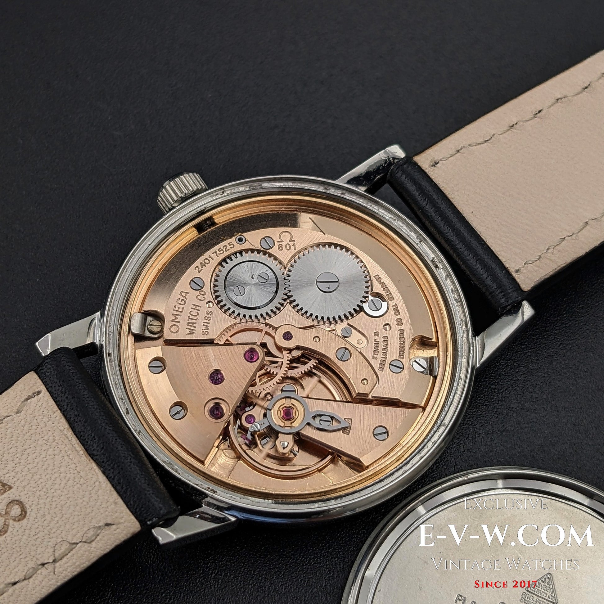 58 Years Old Vintage Omega Classic / Cal. 601 Vintage 1966