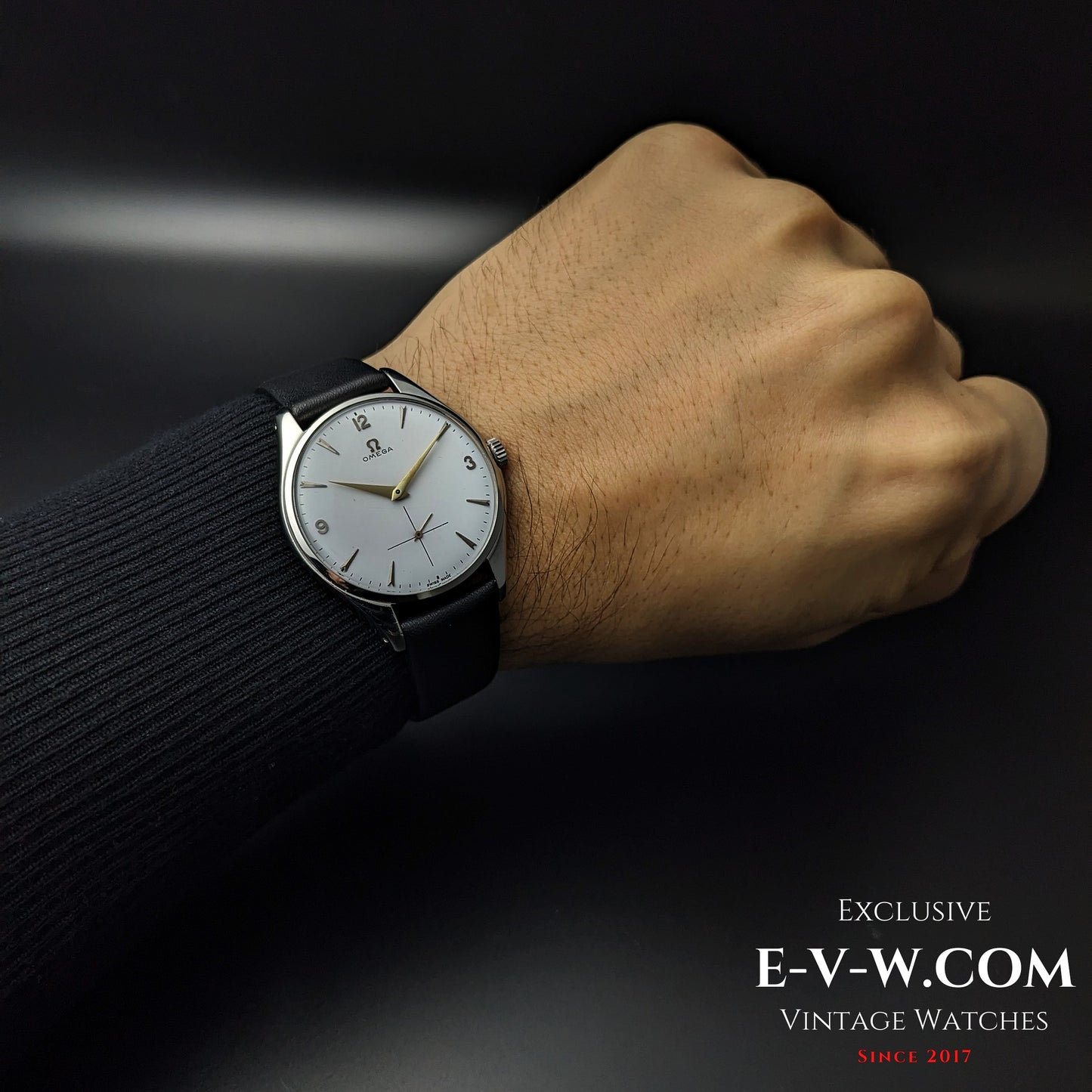 75 Years Old Vintage Omega JUMBO 38mm / Oversize / Ref. 2505 / Cal. 265 / Vintage 1950