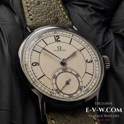 84 Years Old Vintage Omega Sector / Cal. 30T2 / Vintage 1939
