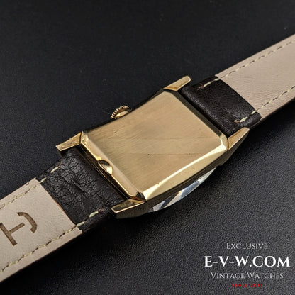 94 Years Old Antique Jaeger-LeCoultre Tank unique cristal Art Deco  Cal. 11LO Vintage 1930#e-v-w.com