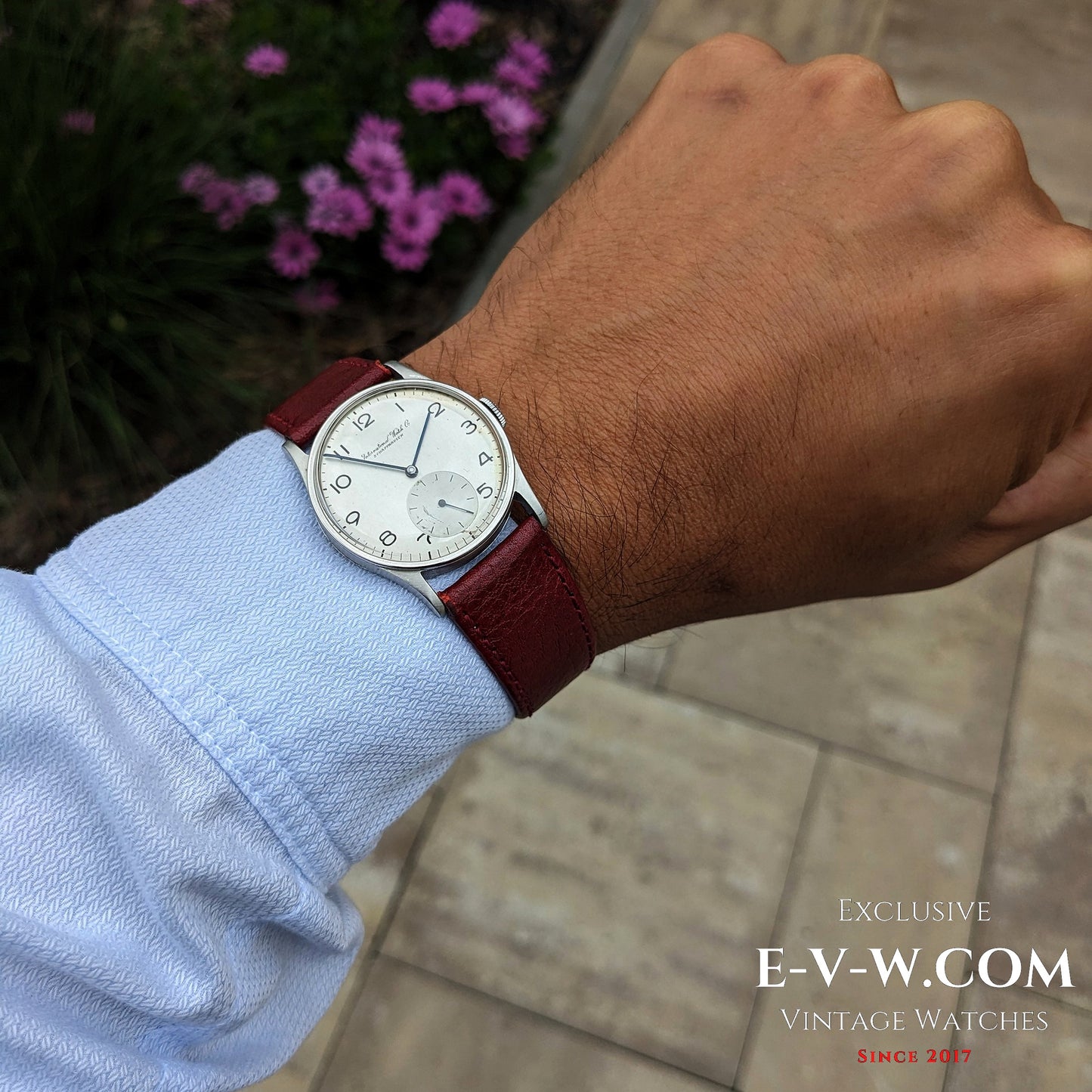 Montre de ville IWC Schaffhausen vintage (87 ans), modèle ancien civil | Cal. 83 | Année 1938 / Révisée