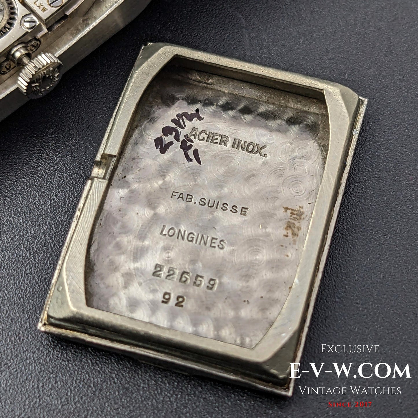 67 Years Old Vintage Longines Square Art Deco / Cal. 9LT / Vintage 1956			