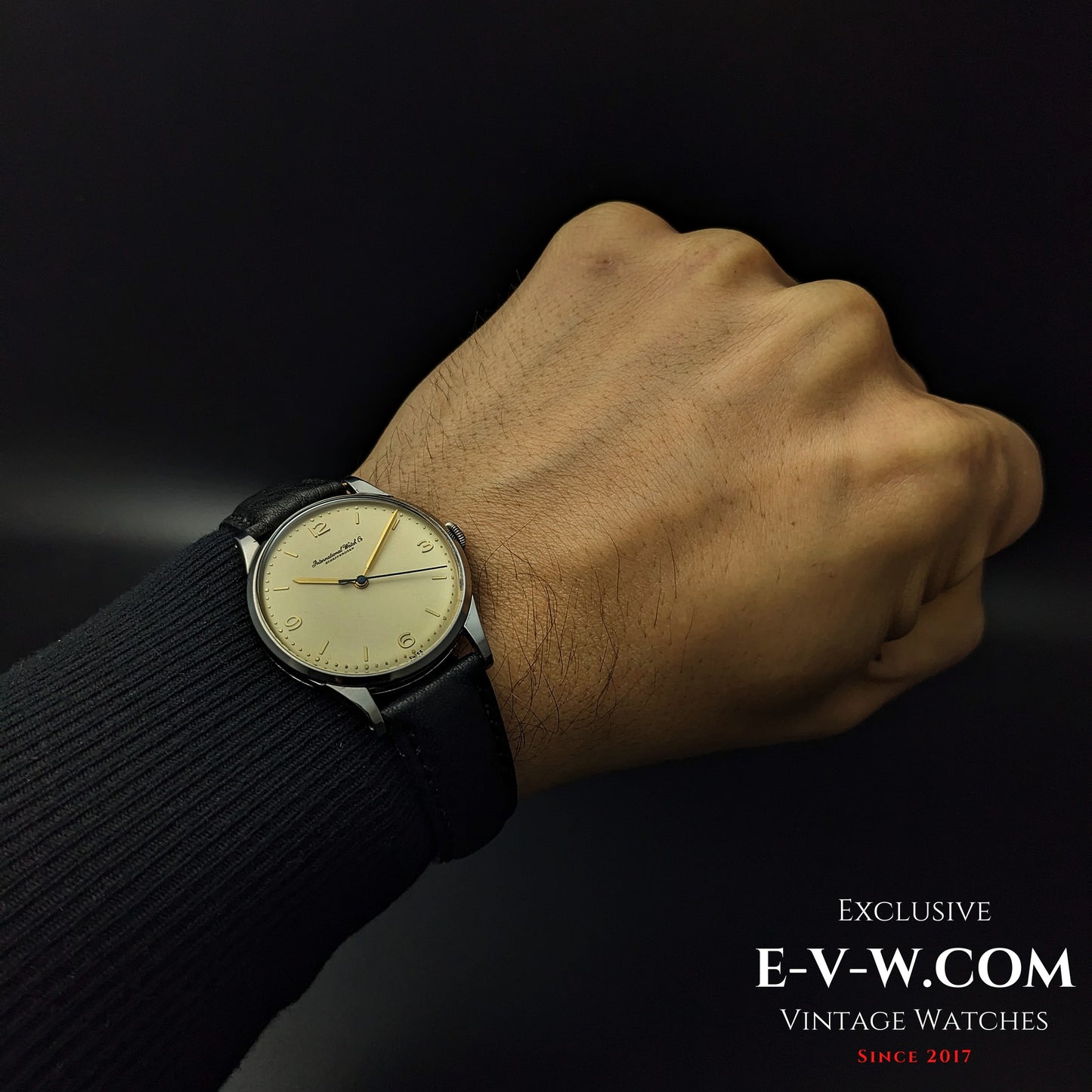 68 Years Old Vintage IWC Schaffhausen Classic 50's / Cal. 89 / Vintage 1957