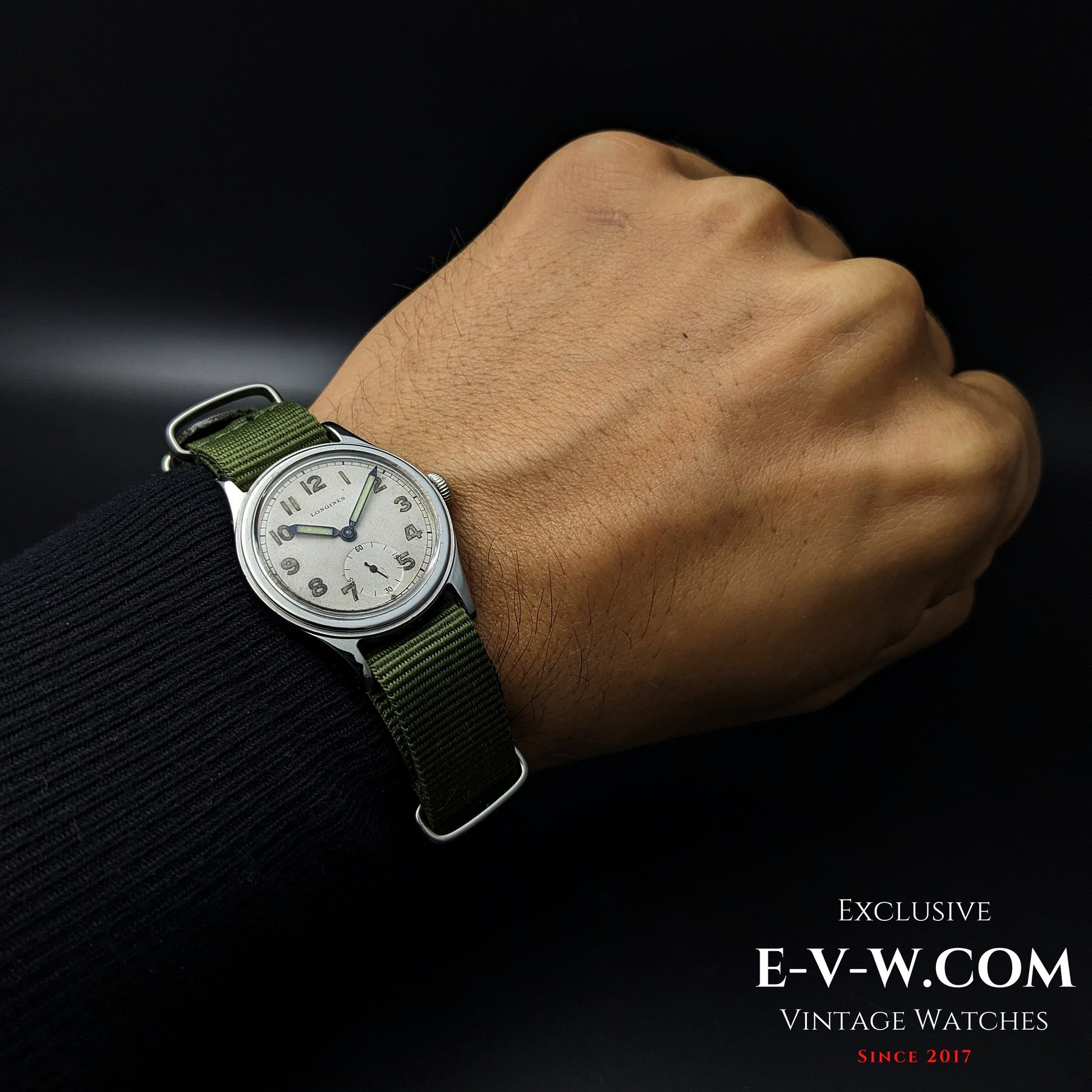 83 Years Old Vintage Longines WWII / Military / Ref. 6172 / Cal. 1068Z / Vintage 194283 Years Old Vintage Longines WWII / Military / Ref. 6172 / Cal. 1068Z / Vintage 1942