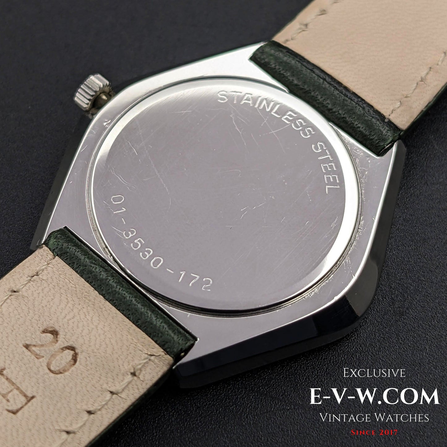 "54 Years Old Vintage Zenith Rare Hexagon Jumbo  Ref.  01-3530-172 / Cal. 2320 / Vintage  1970"