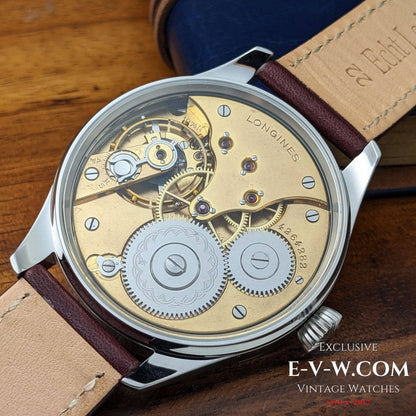 Montre Longines ancienne de 1908, cadran émaillé / Révisée 