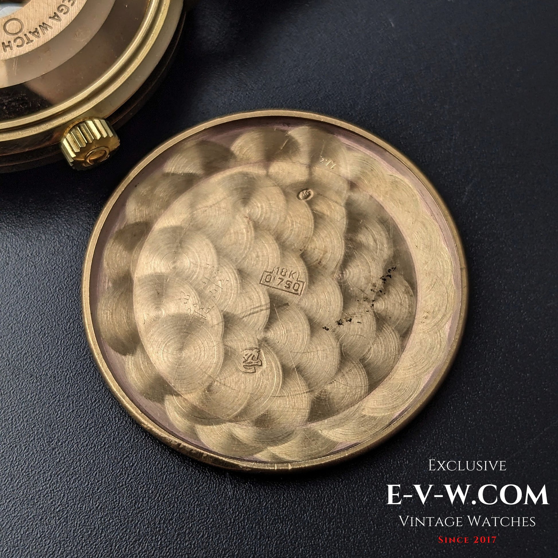 57 Years Old Vintage Omega Automatic Geneve / 18k Solid Gold / Cal. 565 / Vintage 1968