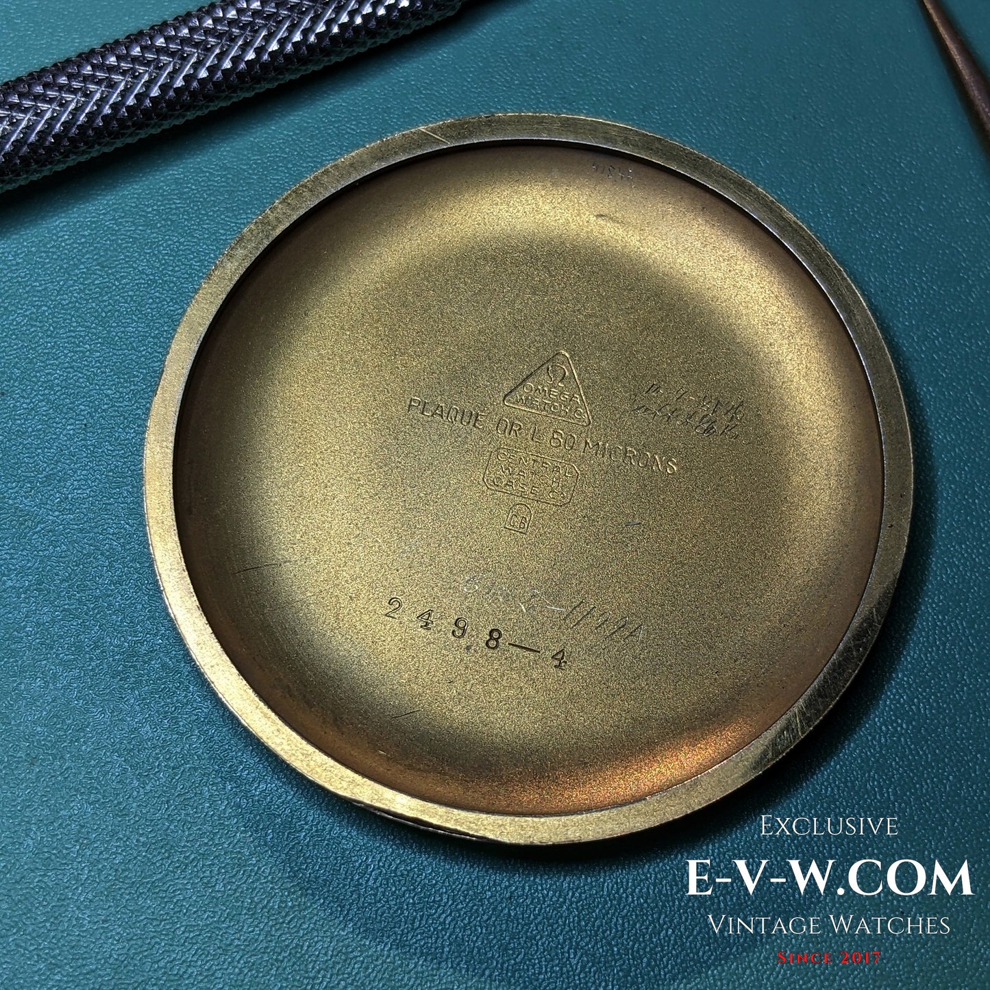 Omega vintage plaqué or, 73 ans / Réf. 2498-4 / Cal. 283 (30T2) / Année 1952