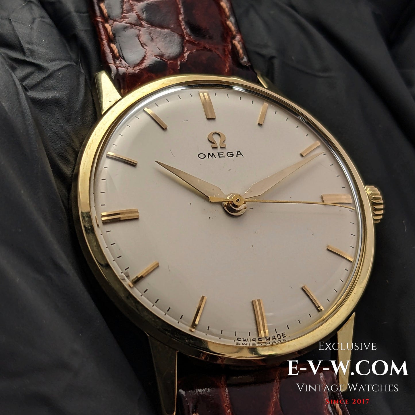 64 Vintage Omega 18k Solid Gold / Calatrava Ref. 14720 1 / Cal. 285 (30T2) Vintage 1960