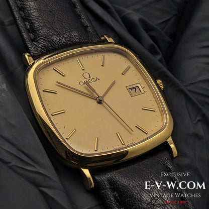 44 Years Old Vintage Omega De Ville / Steel Gold / Cal. 1430 / Vintage 1980