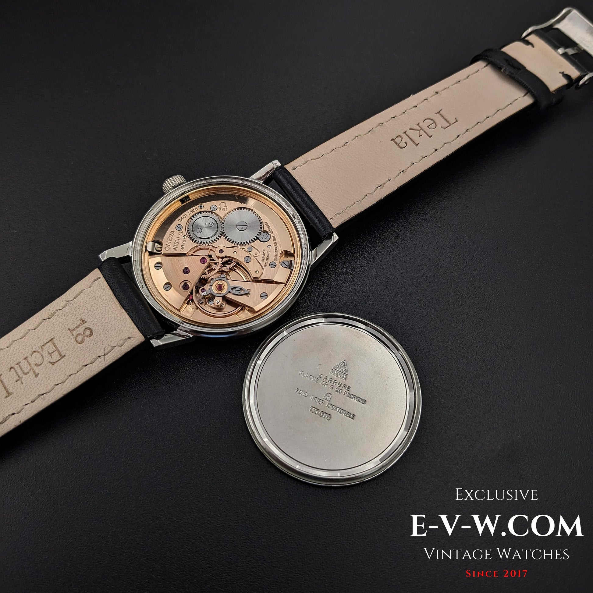 58 Years Old Vintage Omega Classic / Cal. 601 Vintage 1966