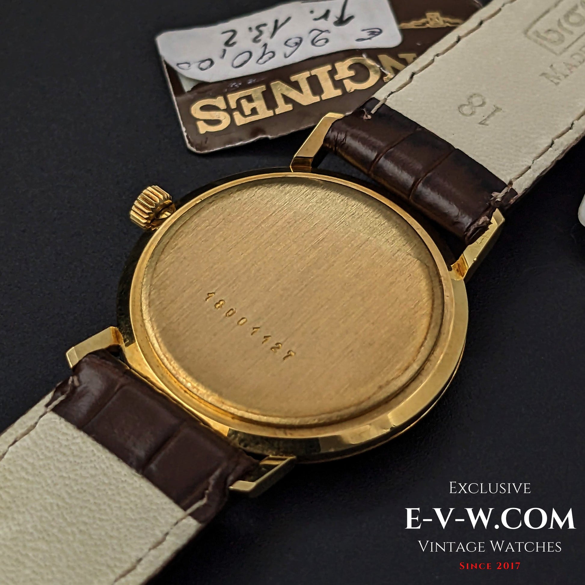 47 Years Old Vintage Longines Classic 18k Gold / Cal. L.847.4 / Vintage 1976