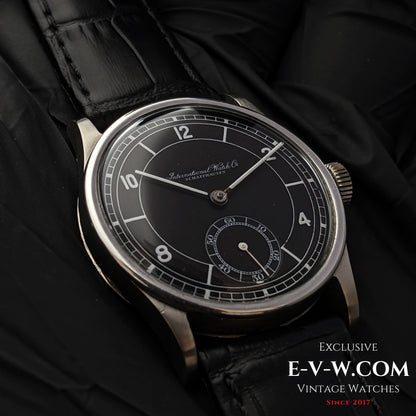 82 Years Old Vintage IWC Schaffhausen Black / Cal. 83 / Vintage 1941