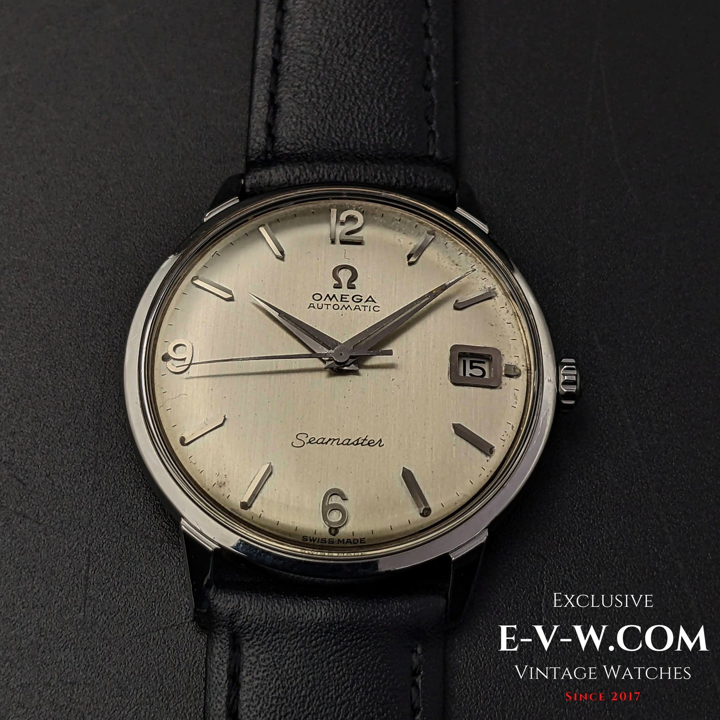 Omega Seamaster vintage de 60 ans, réf. 166001 / Cal. 562 / Année 1963