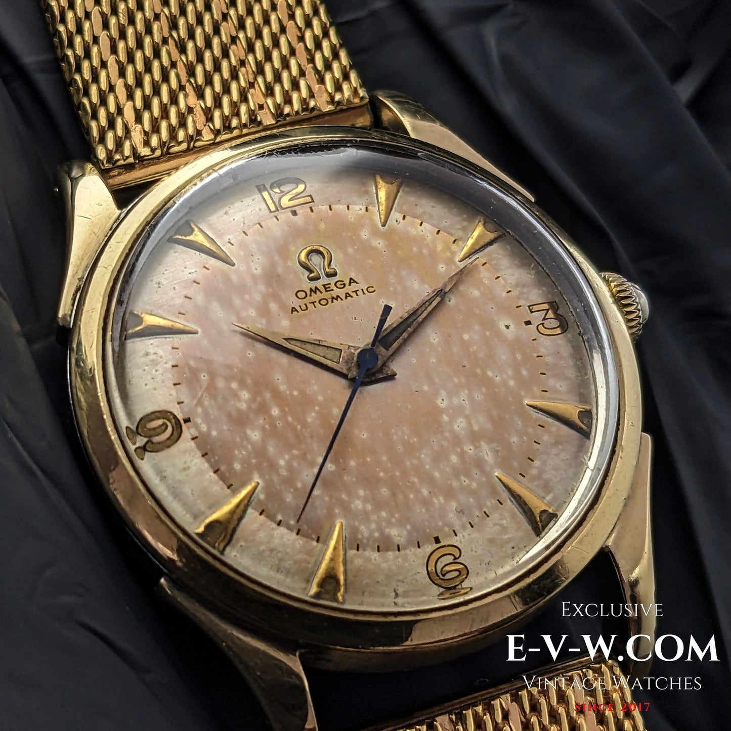 77 Years Old Vintage Omega Automatic Bumper / Rare Ref.2438-4 / Cal. 28.10RA PC / Vintage 1947