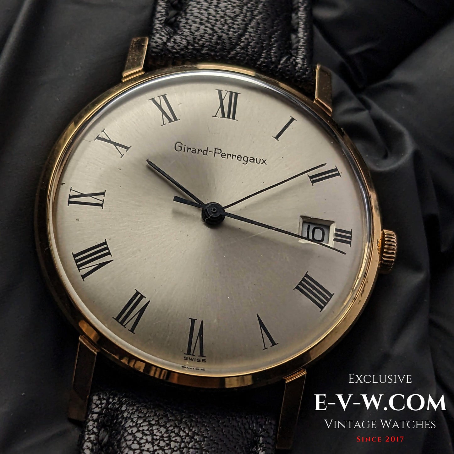 60 Years Old Vintage Girrard Perregaux  Classic  18k Gold / Cal.266 / Vintage 1960