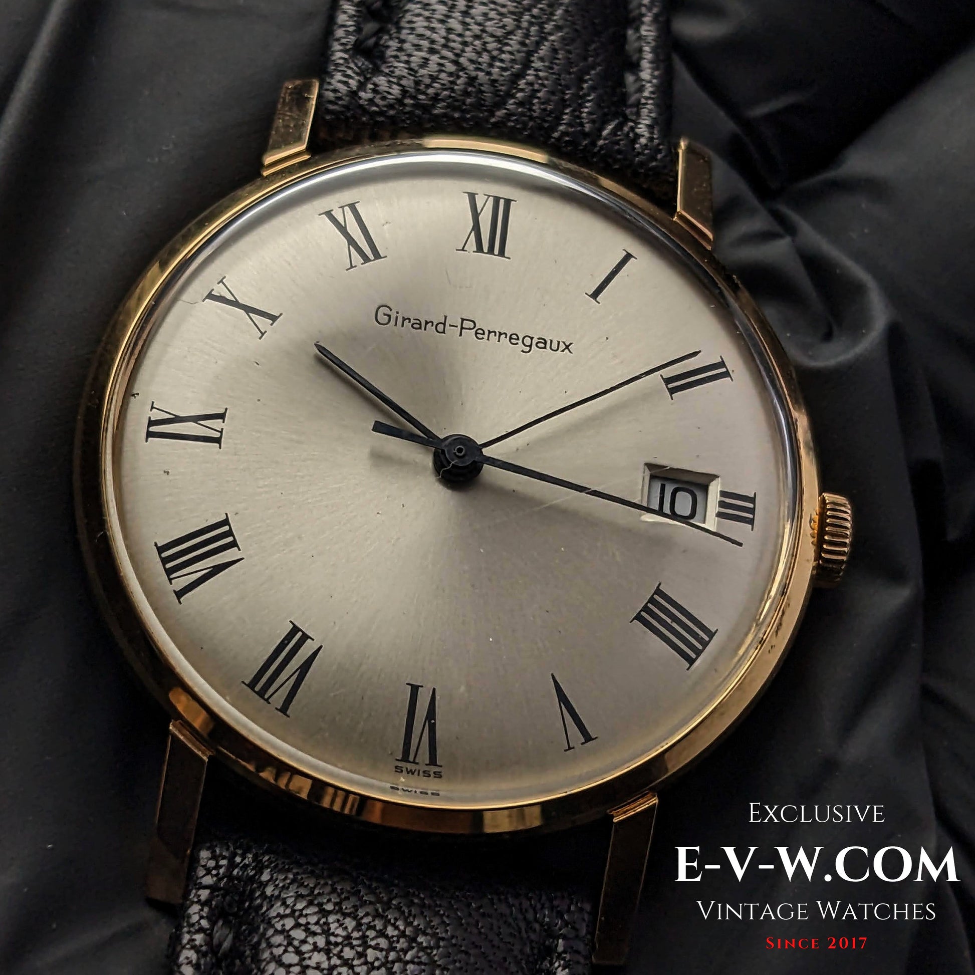 60 Years Old Vintage Girrard Perregaux  Classic  18k Gold / Cal.266 / Vintage 1960