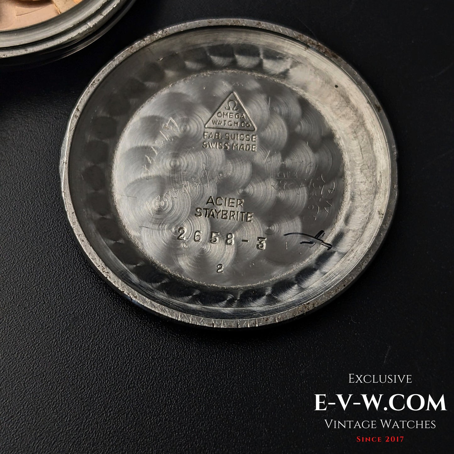 Omega AUTOMATIC BUMPER vintage de 78 ans / Réf. 2658-3 / Cal. 342 / Année 1947