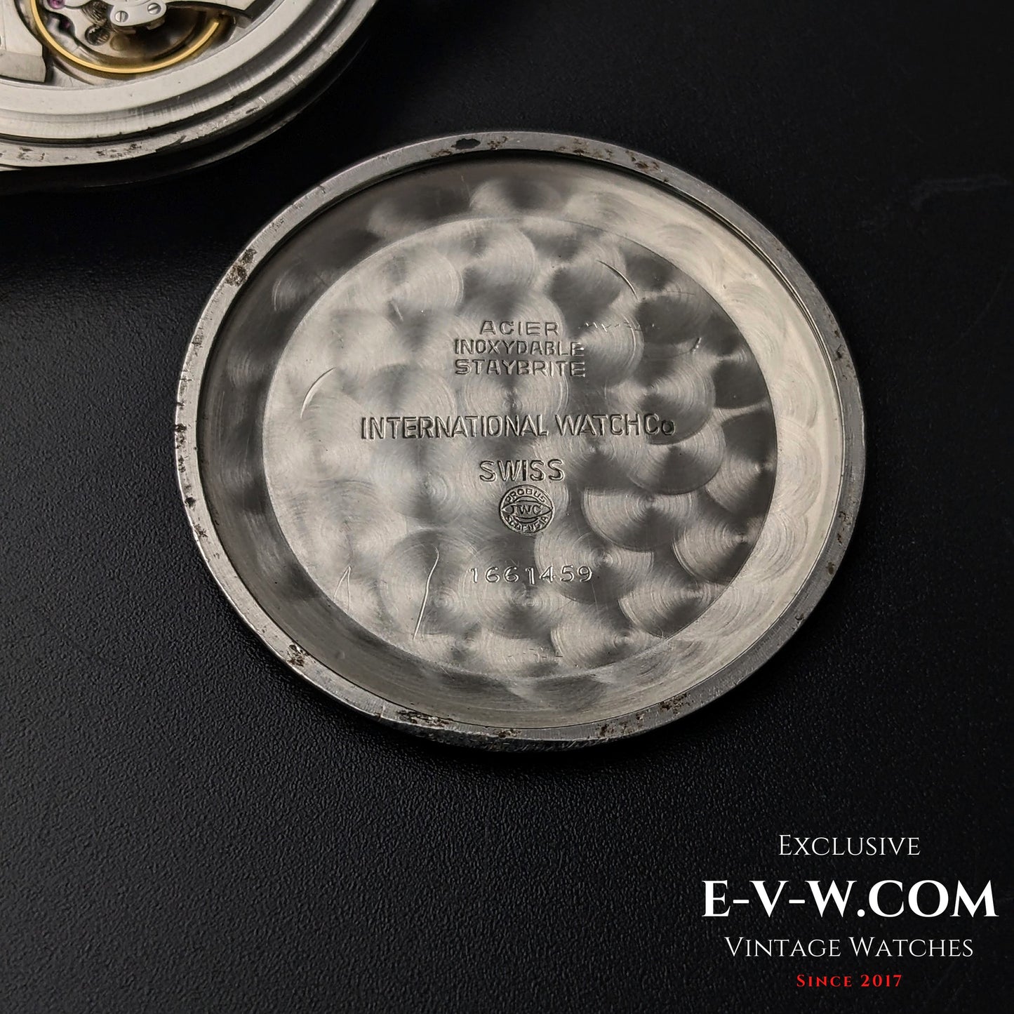 63 Years Old Vintage IWC Schaffhausen Unique Skeleton Pocket Watch / Cal. 89 / Vintage 1962