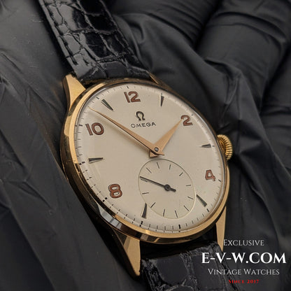 63 Years Old Vintage Omega 18k Gold / Jumbo Ref. 14170 / Cal. 268(30T2) Vintage 1961
