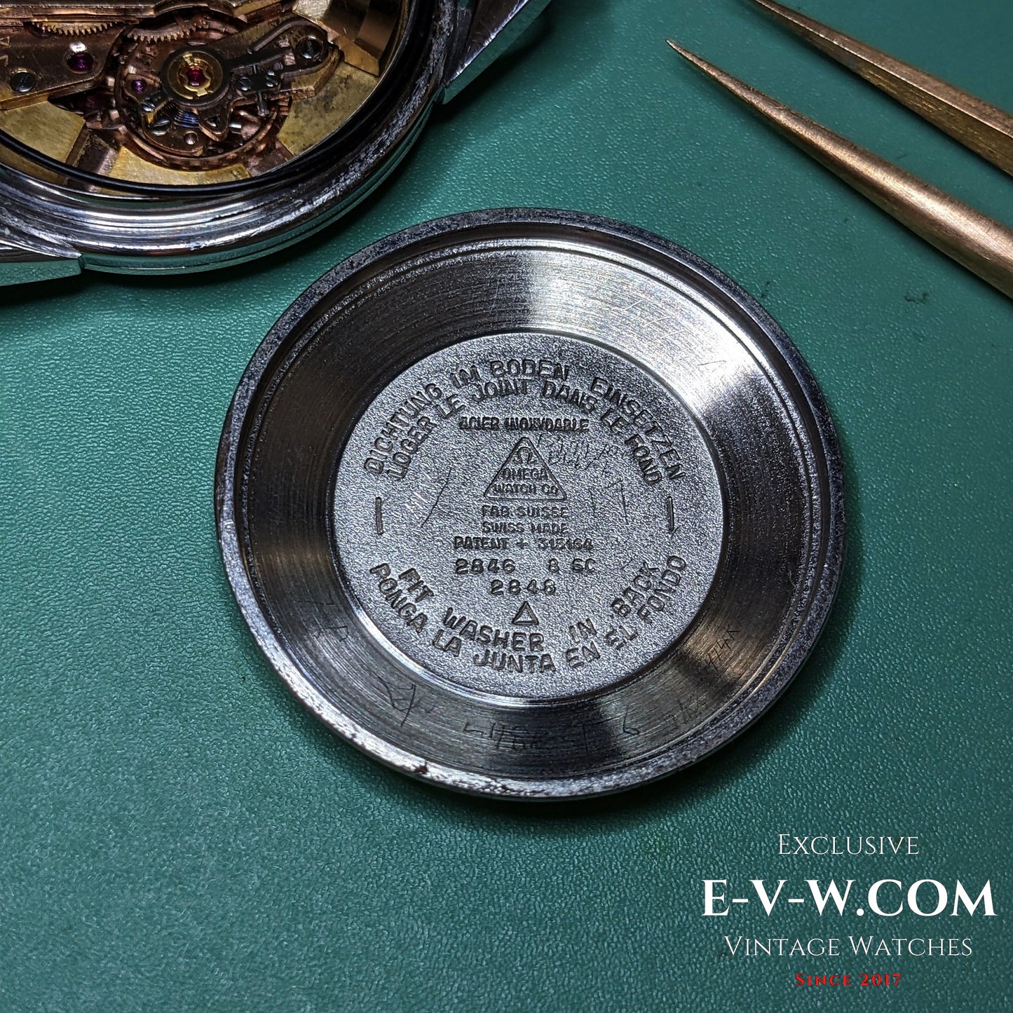 Omega Seamaster Automatique Vintage / Réf. 2846 8SC / Cal. 501 / Année 1956 