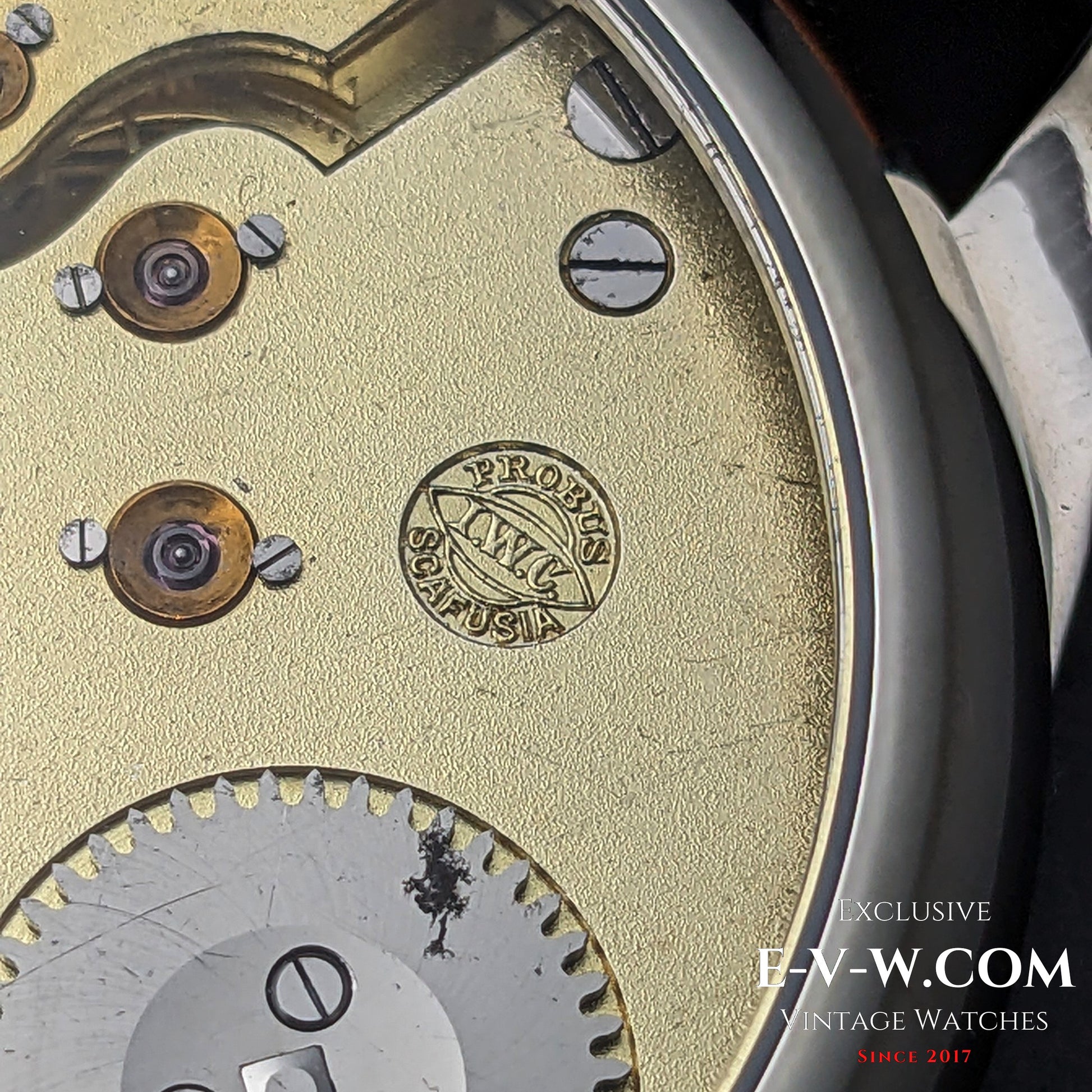 118 Years Old Antique IWC Schaffhausen Jumbo / Pocket Watch Movement / Cal. 53 / Antique 1907