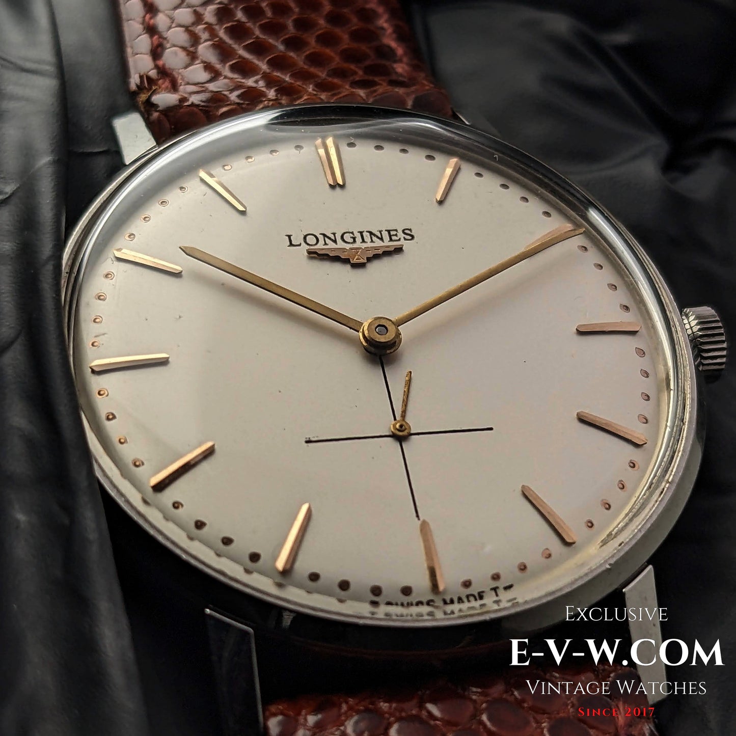 64 Years Old Vintage Longines Classic Calatrava Ref. 7583-1 / Cal. 19.4 / Vintage 1959