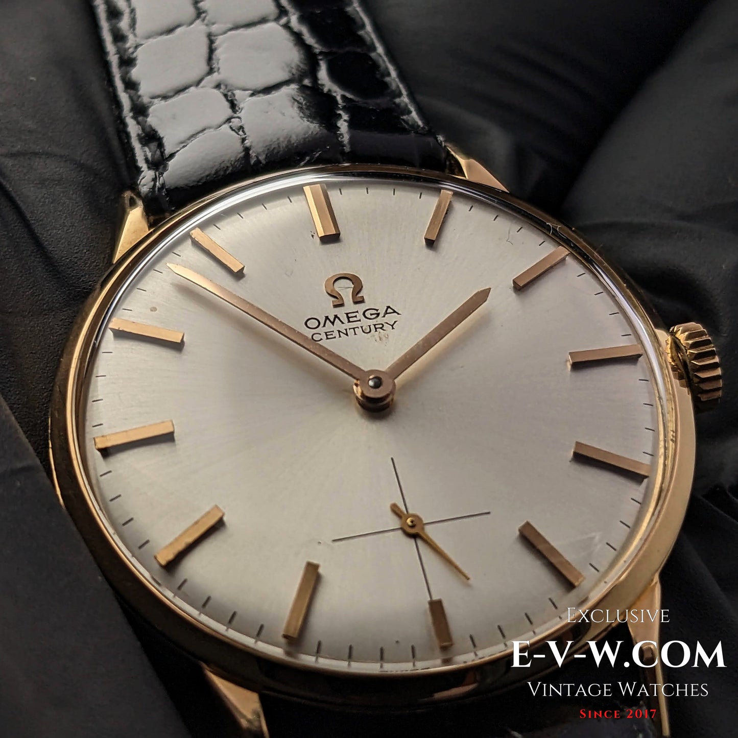 59 Years Old Vintage Omega Century 18k Gold Ref. 121003 / Cal. 269(30T2) / Vintage 1964