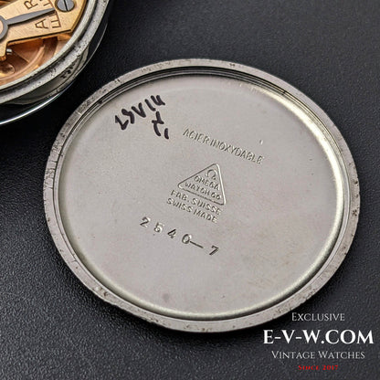 Omega 265 bleue vintage (famille 30T2) / Réf. 2540-7 / Cal. 265 / Année 1950