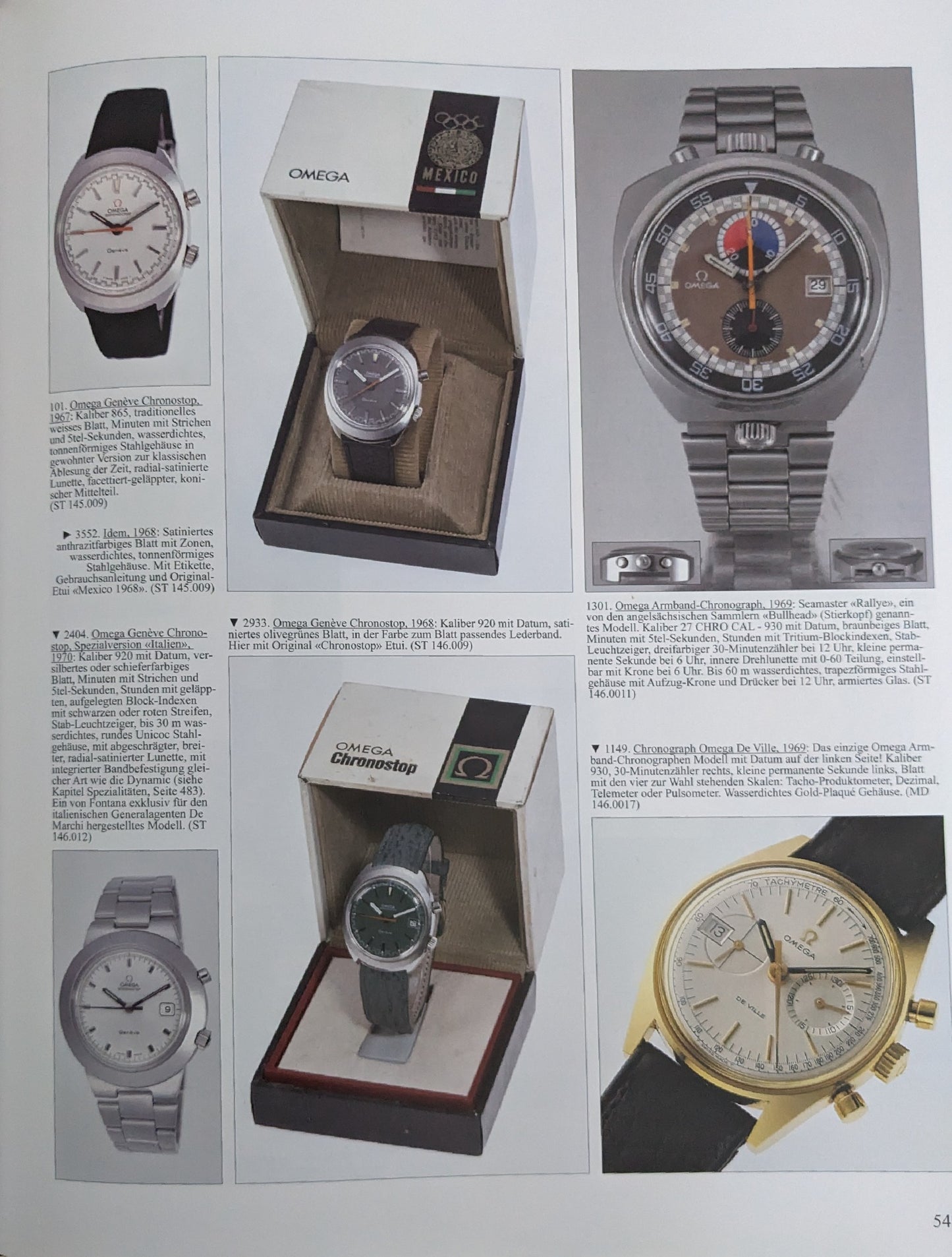 Omega Chronostop UFO vintage de 56 ans / Réf. 146012 / Cal. 920 / Année 1969 / Révisée 