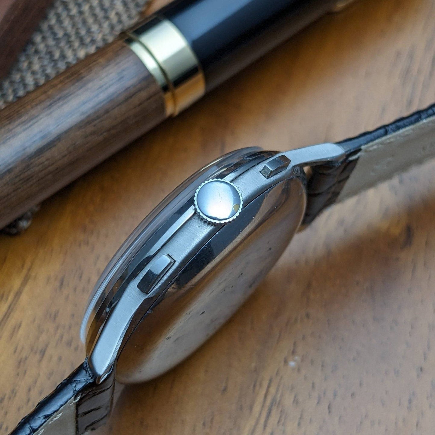 86 years old WWII DOXA Jumbo Chronograph 38mm - 1940s Vintage / cal. Valoux 22 / Serviced