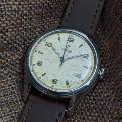Montre vintage Omega Fab. Suisse, cadran 2537-3, 1948, 78 ans / Révisée