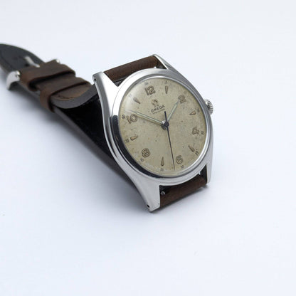 Montre vintage Omega Fab. Suisse, cadran 2537-3, 1948, 78 ans / Révisée