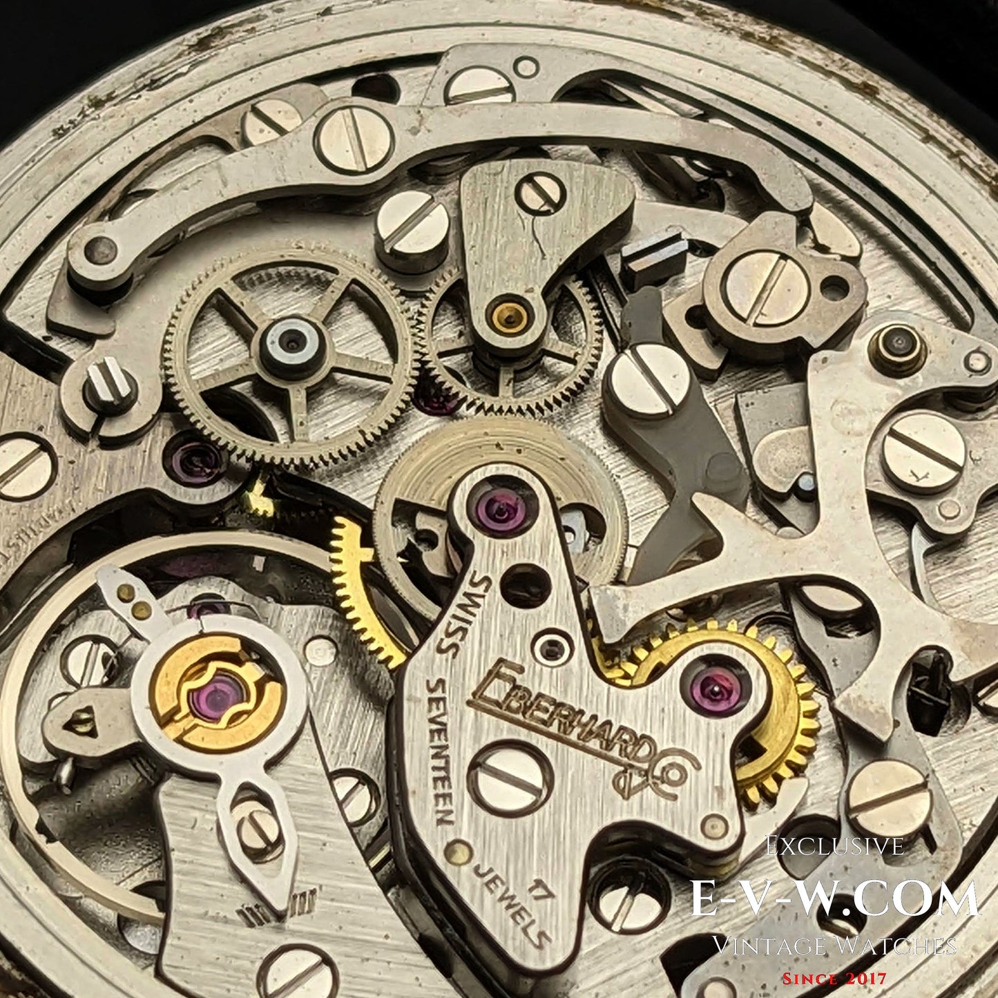 Eberhard & Co.Chrono Royal Moonphase Vintage 1990s / cal.1883 / Ref.32004