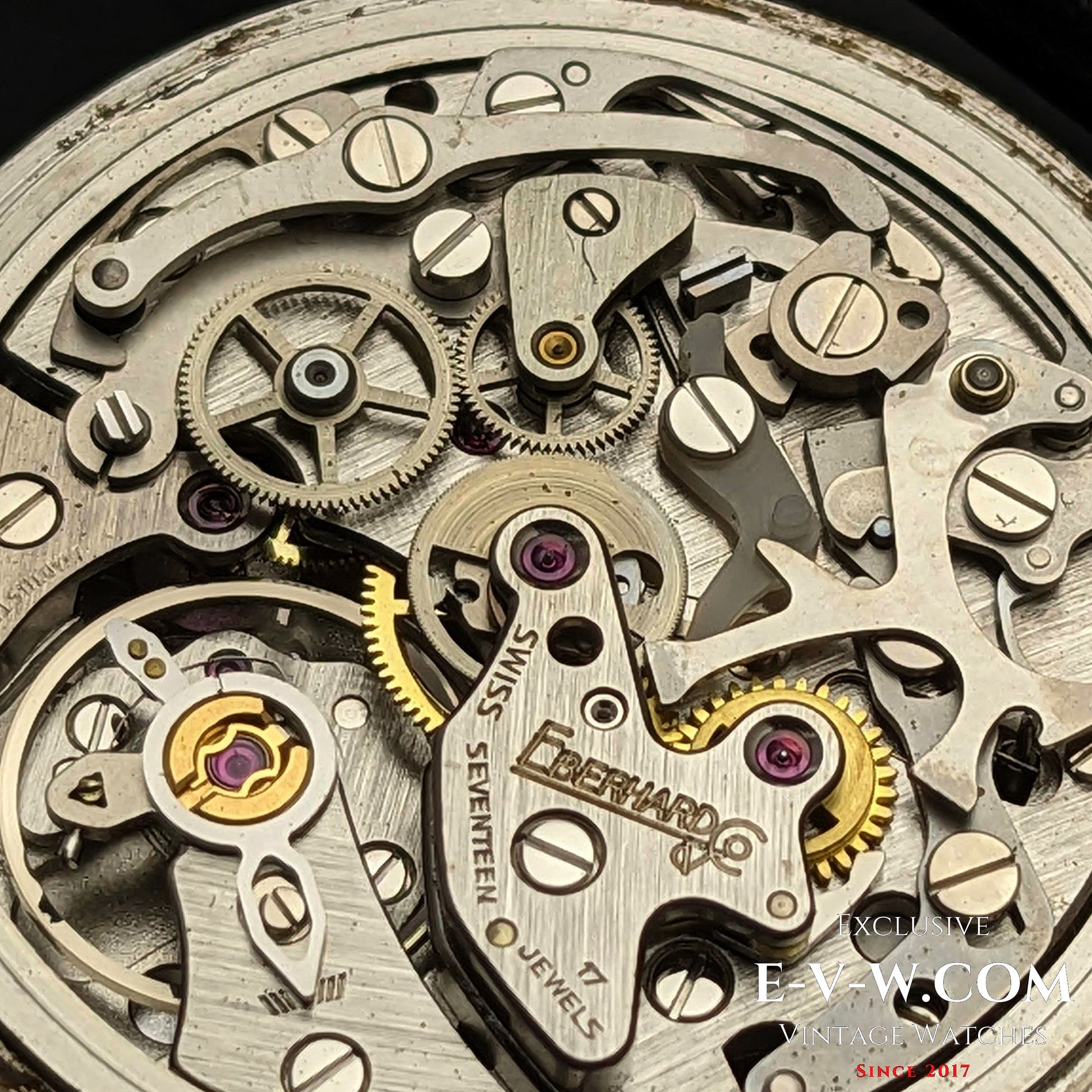 Eberhard & Co.Chrono Royal Moonphase Vintage 1990s / cal.1883 / Ref.32004