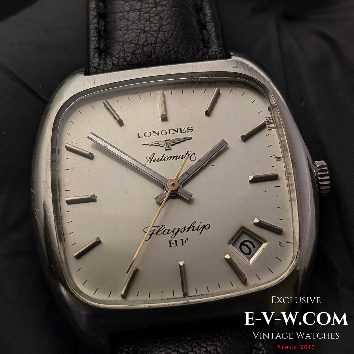 Montre Longines Flagship Automatic Square / Réf. 8418 / Vintage 1974