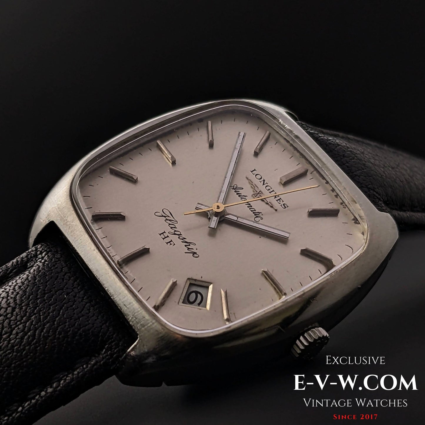 Montre Longines Flagship Automatic Square / Réf. 8418 / Vintage 1974